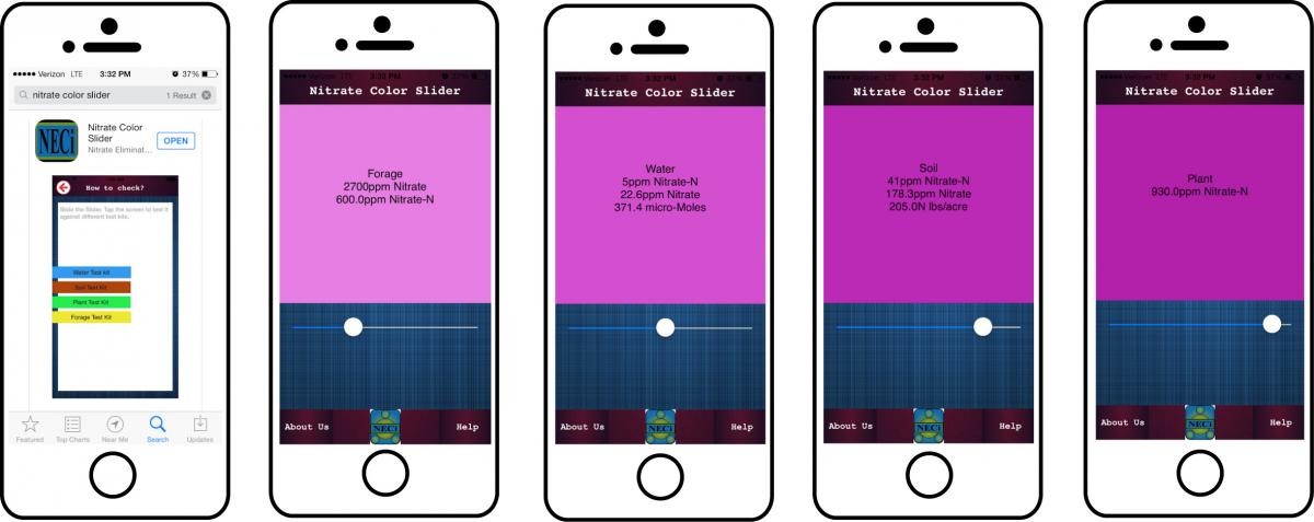 Nitrate Color Slider Application